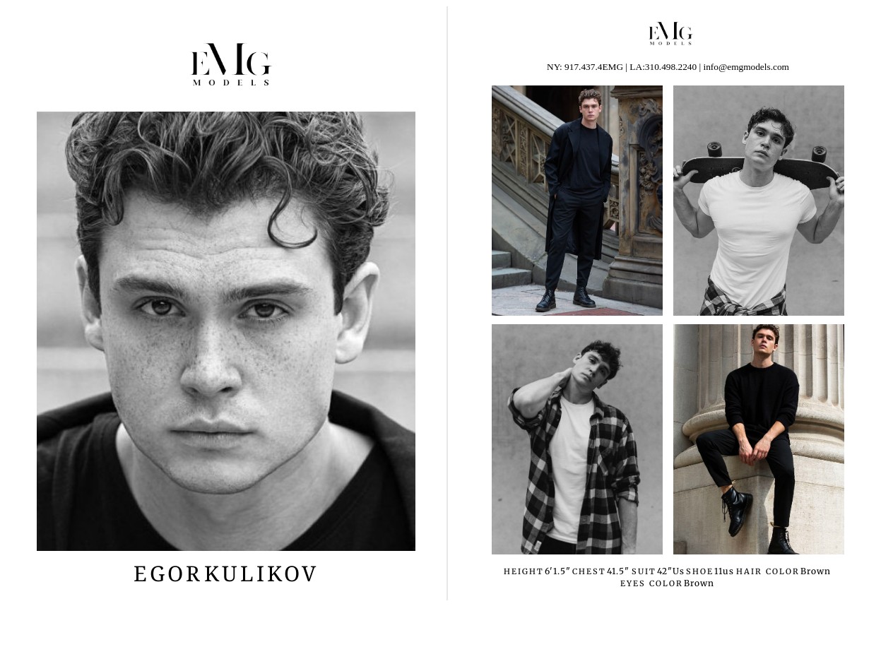 Egor compcard