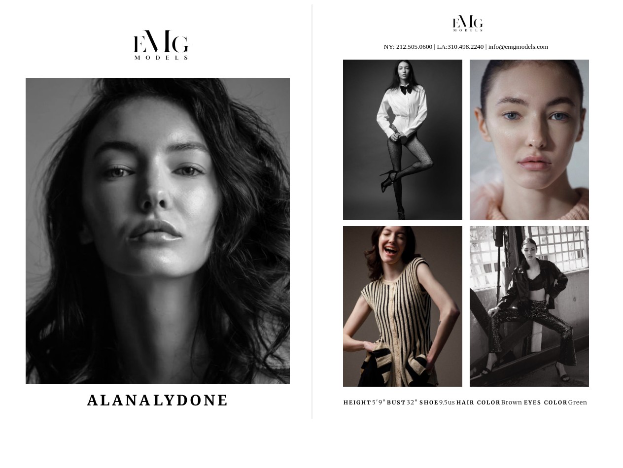 Alana compcard