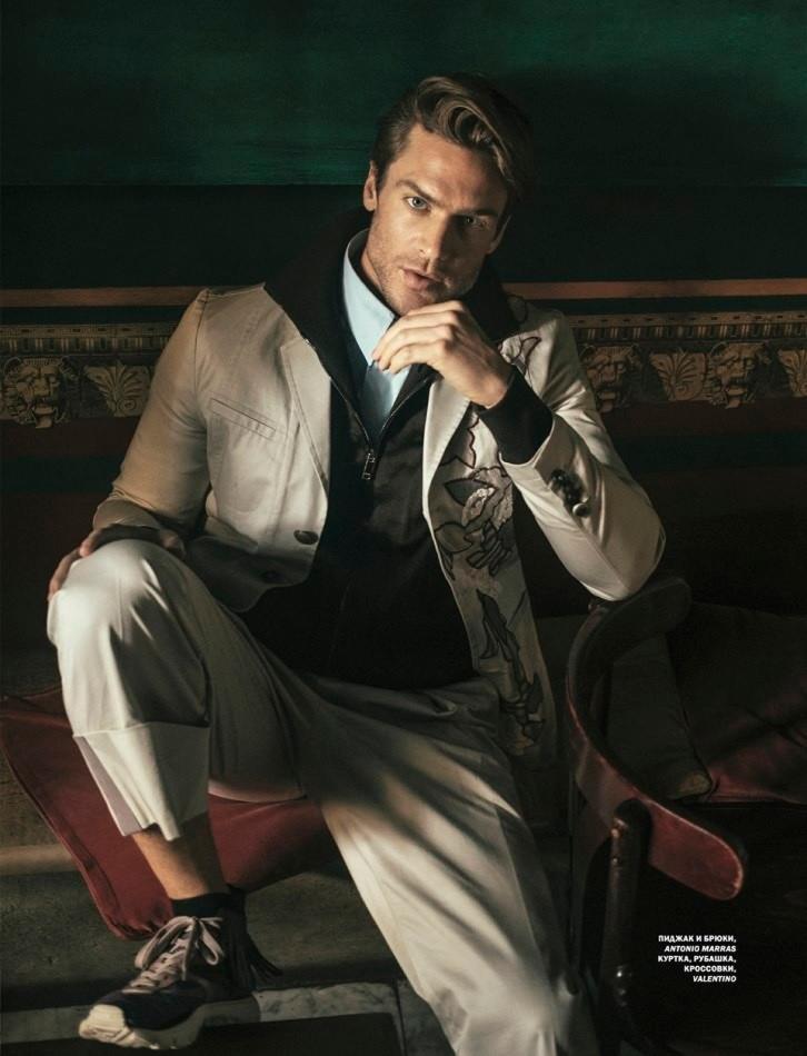 Jason Morgan - fashion model portfolio photo 3