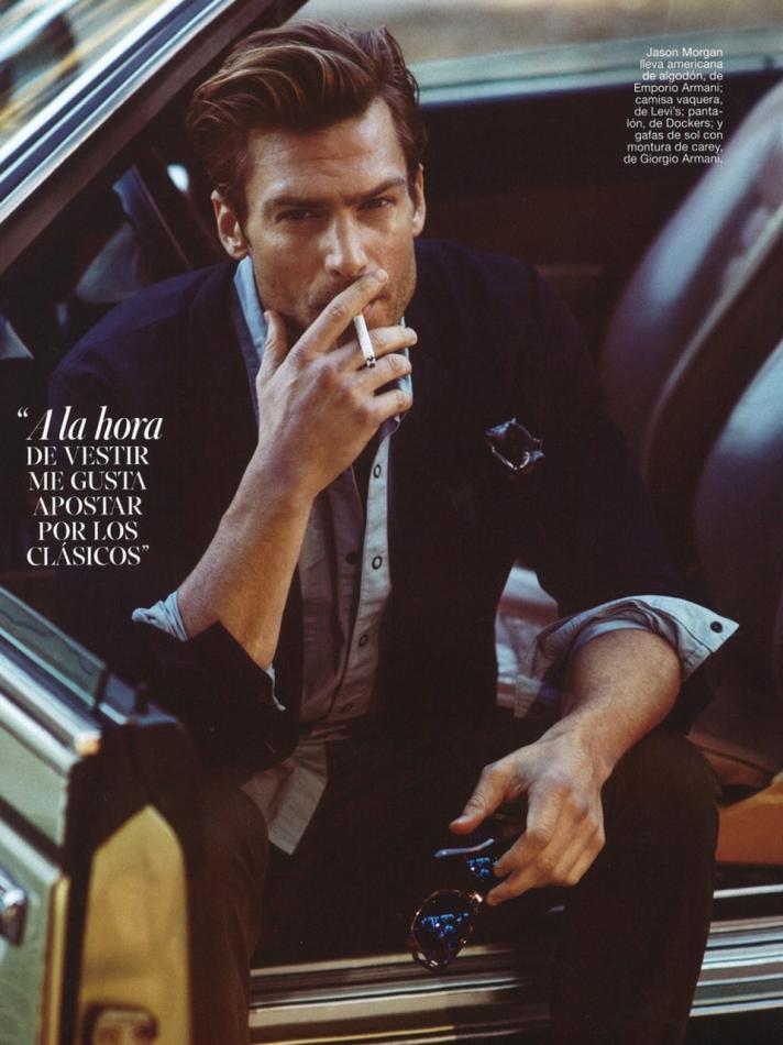 Jason Morgan - fashion model portfolio photo 4