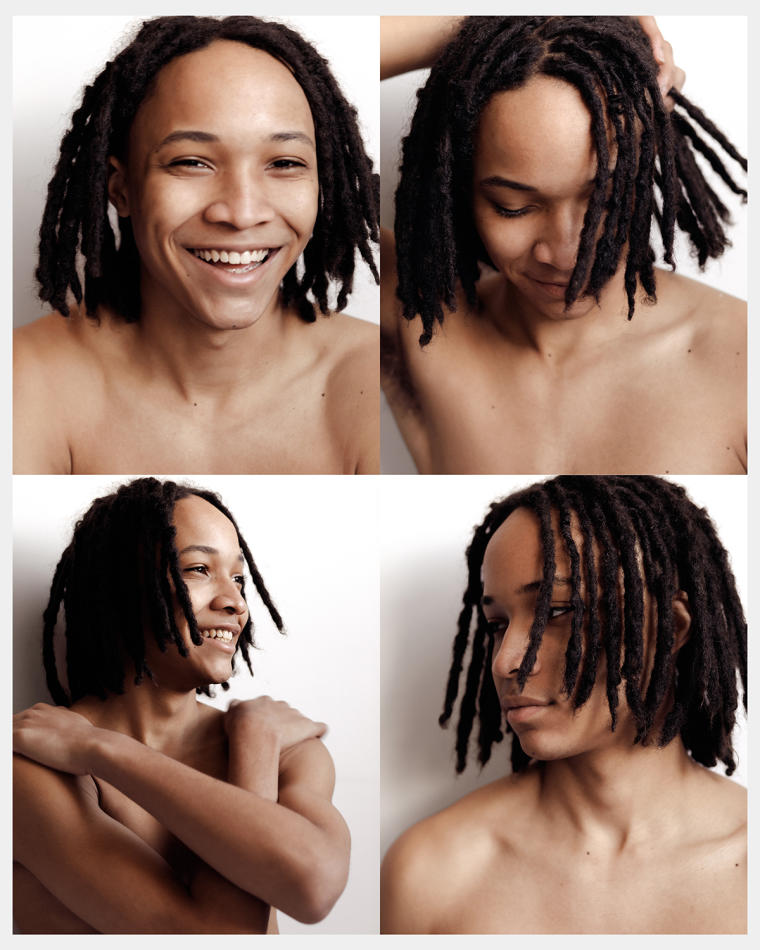 Justice Blount - fashion model portfolio photo 16