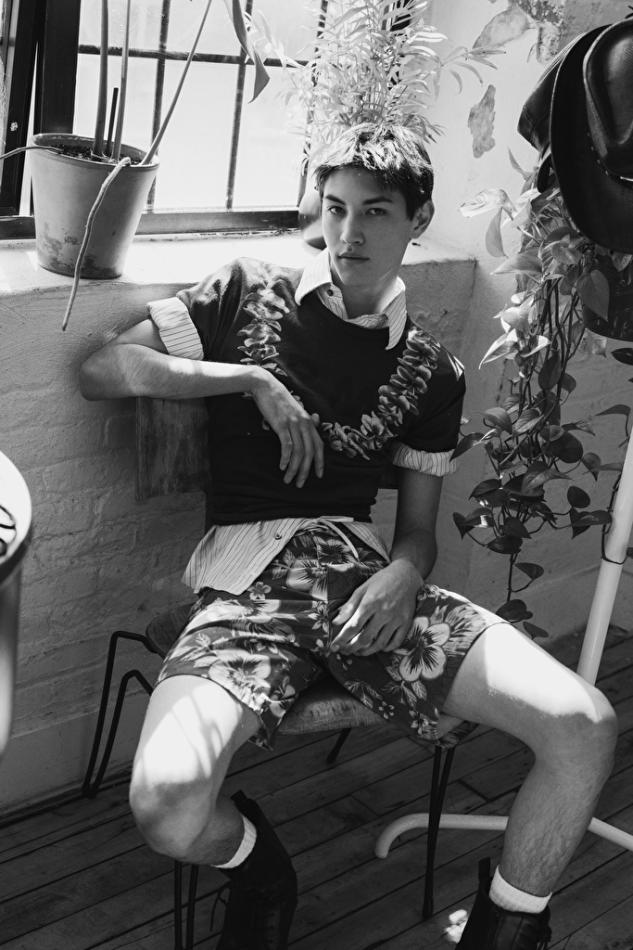 Simon Yang - fashion model portfolio photo 14