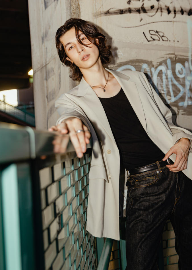 Ian Blevens - fashion model portfolio photo 3