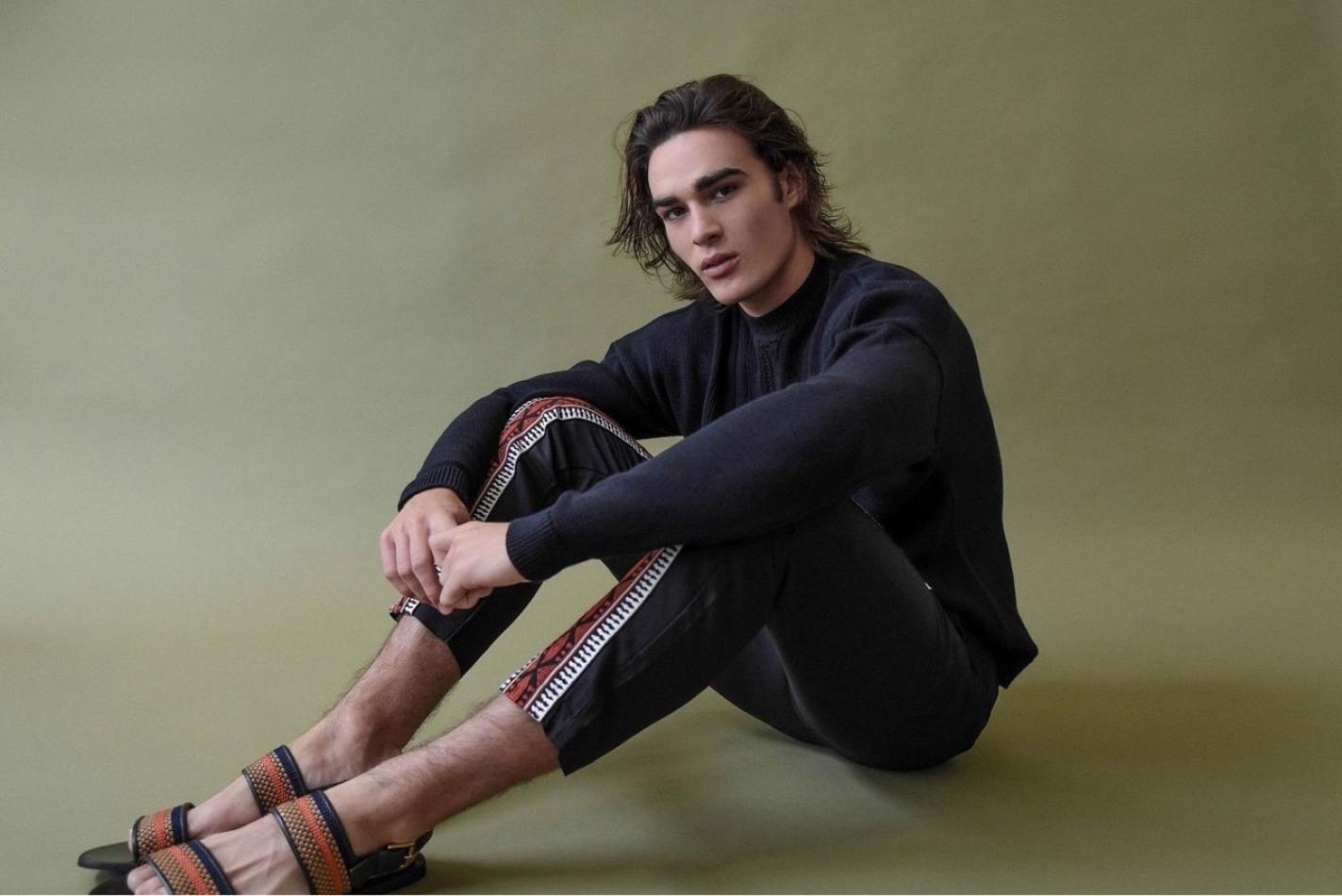 Dakota Dickey - fashion model portfolio photo 9
