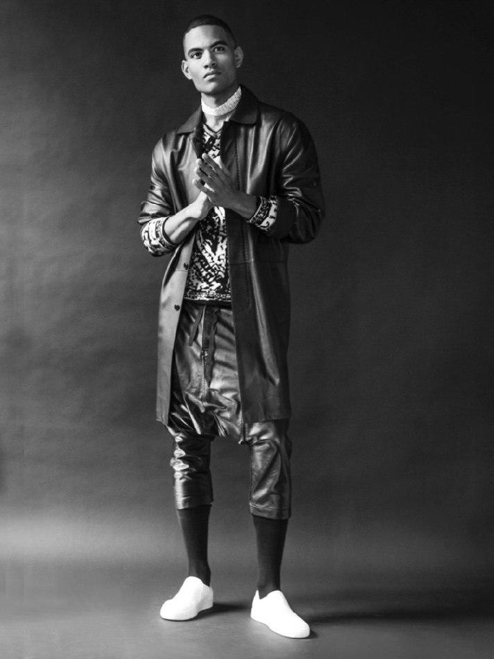 Terence Telle - fashion model portfolio photo 9