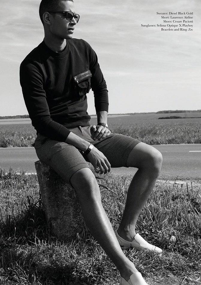 Terence Telle - fashion model portfolio photo 15