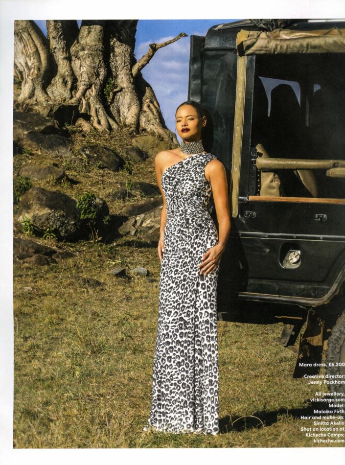 Malaika Firth - fashion model portfolio photo 16