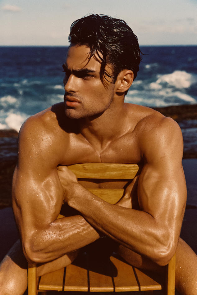 Nico Cerise - fashion model portfolio photo 4