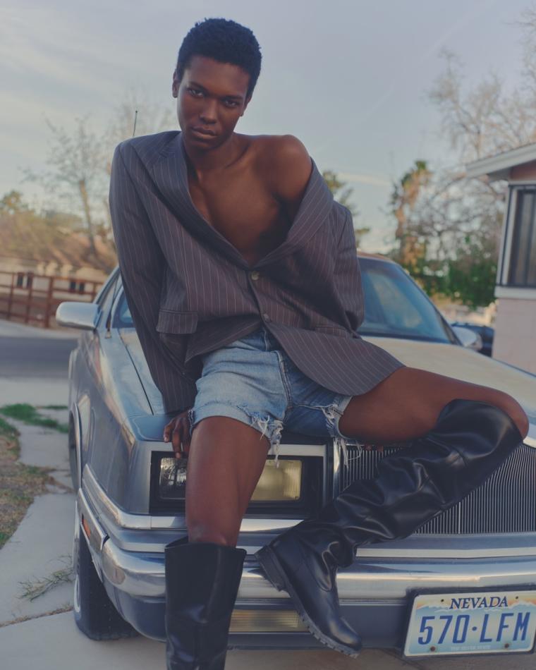Kamari Moore - fashion model portfolio photo 16