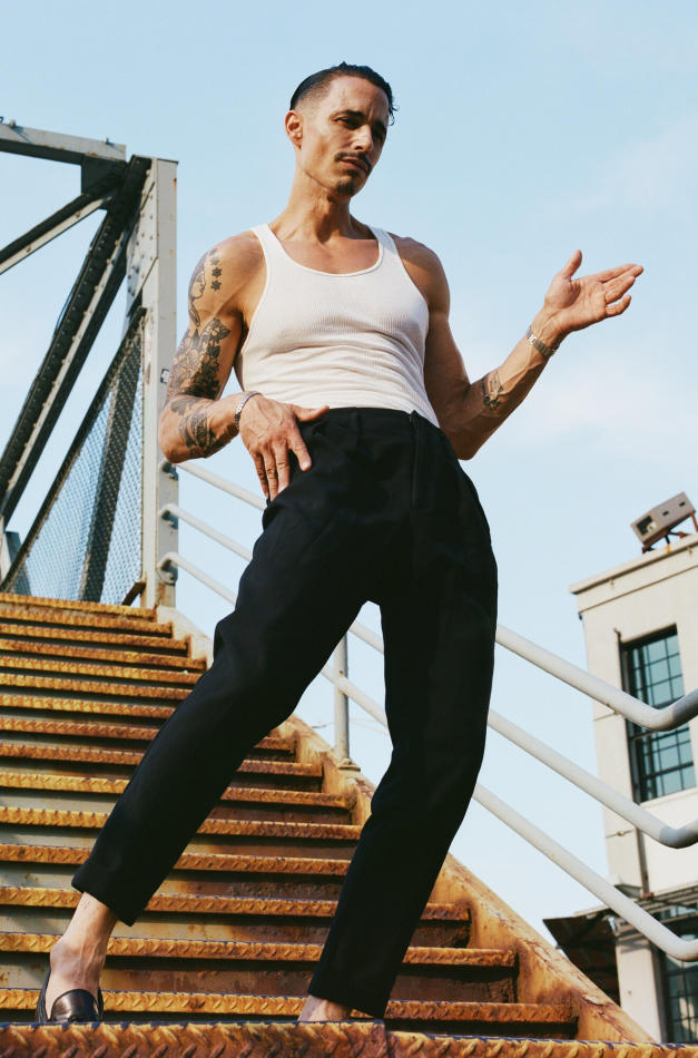 Laurent Caillat - fashion model portfolio photo 11