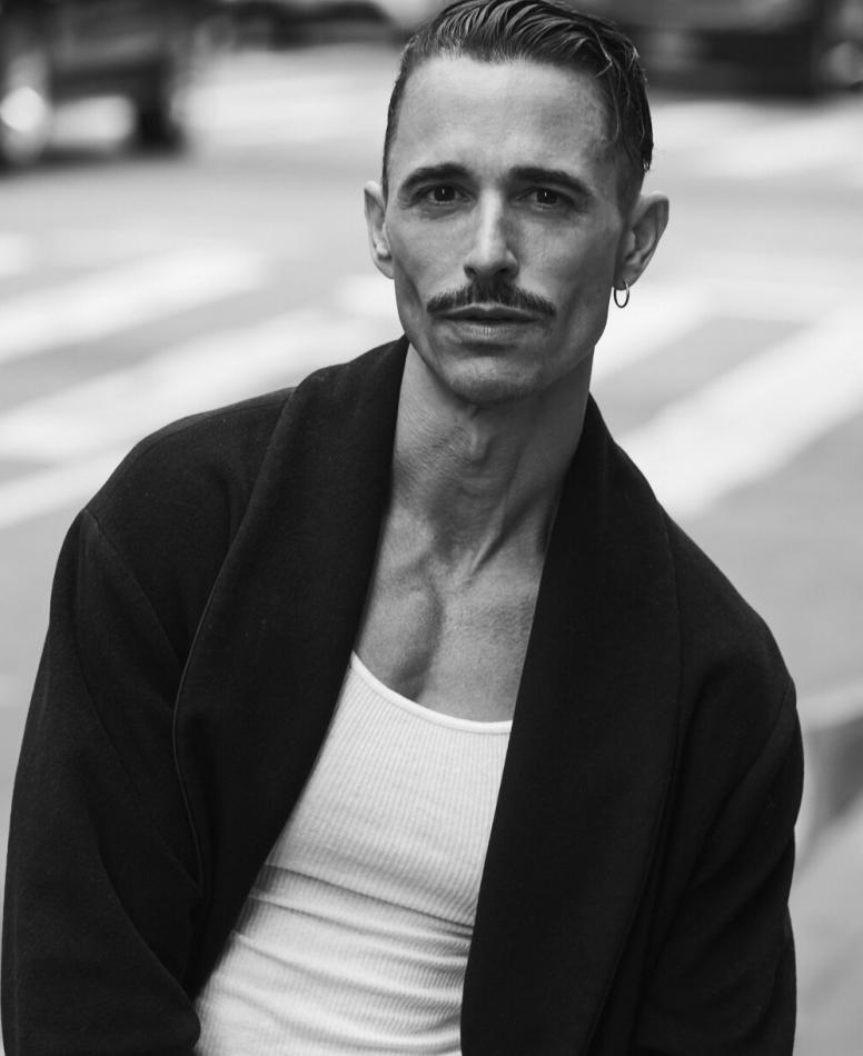 Laurent Caillat - fashion model portfolio photo 1
