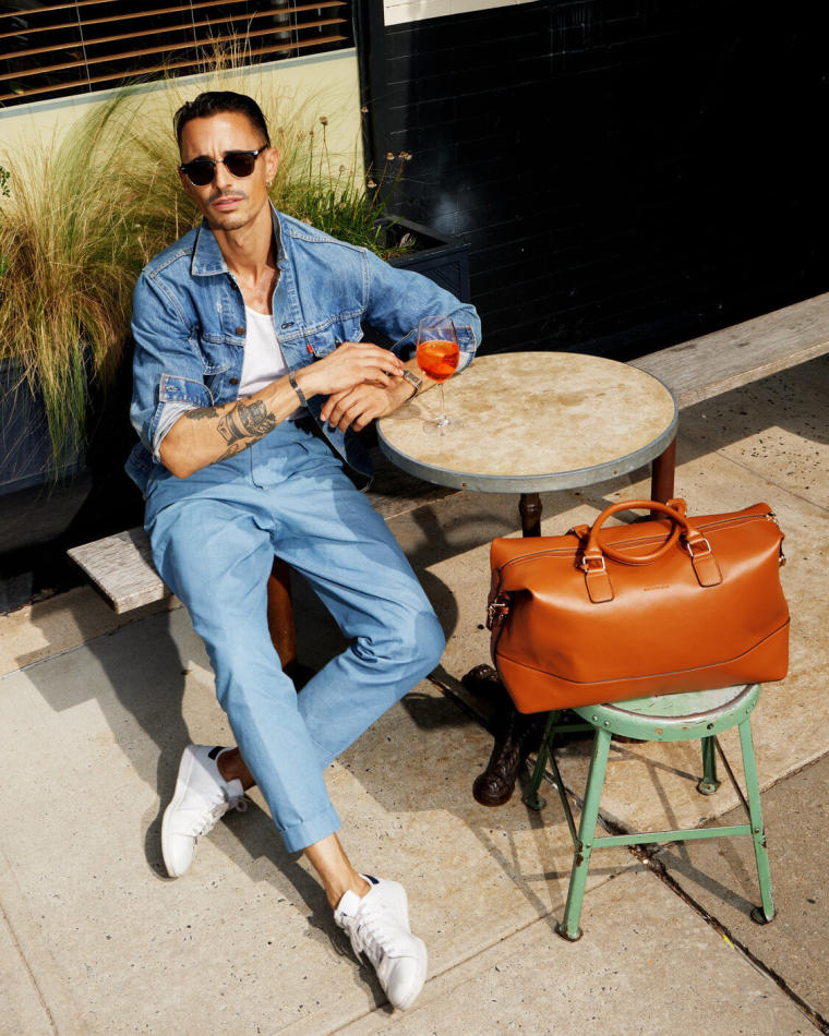 Laurent Caillat - fashion model portfolio photo 15