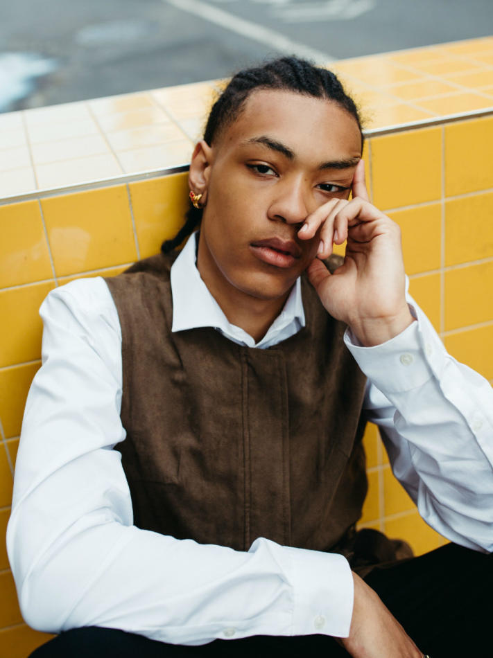 Mikey Barton-Williams - fashion model portfolio photo 4