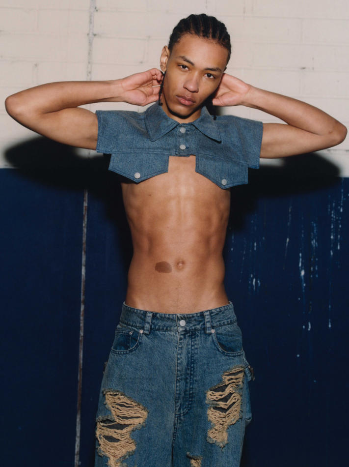 Mikey Barton-Williams - fashion model portfolio photo 23