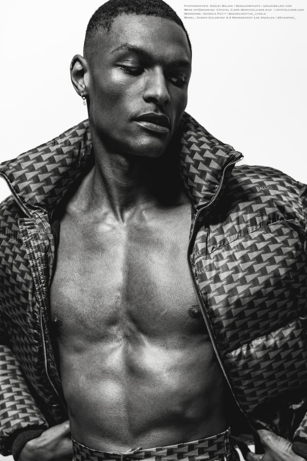 Shawn Golomingi - fashion model portfolio photo 8