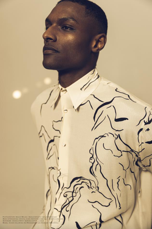 Shawn Golomingi - fashion model portfolio photo 9