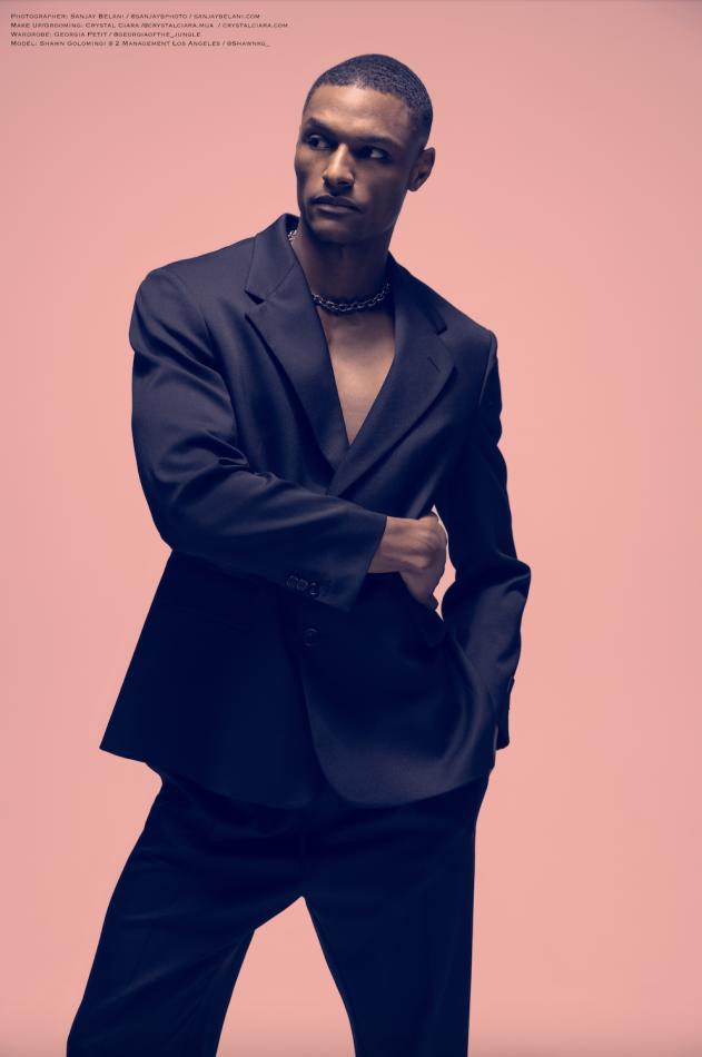 Shawn Golomingi - fashion model portfolio photo 5