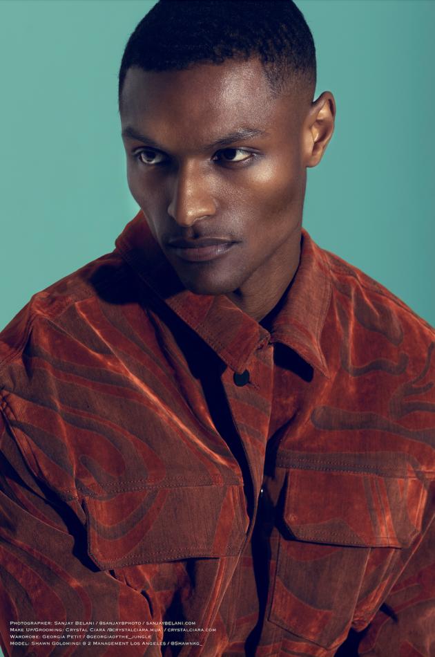 Shawn Golomingi - fashion model portfolio photo 4