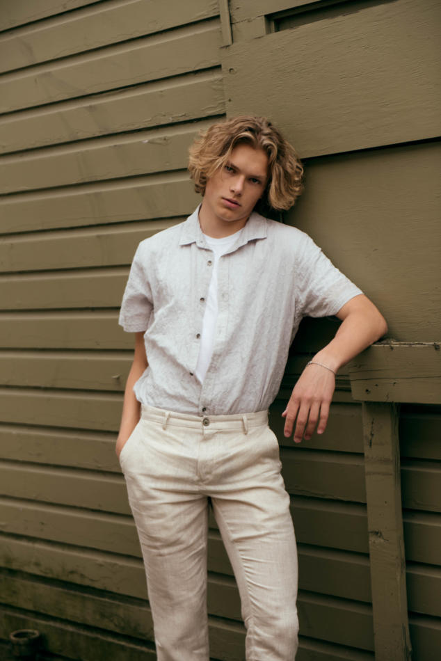 Chase Hoffinger - fashion model portfolio photo 3