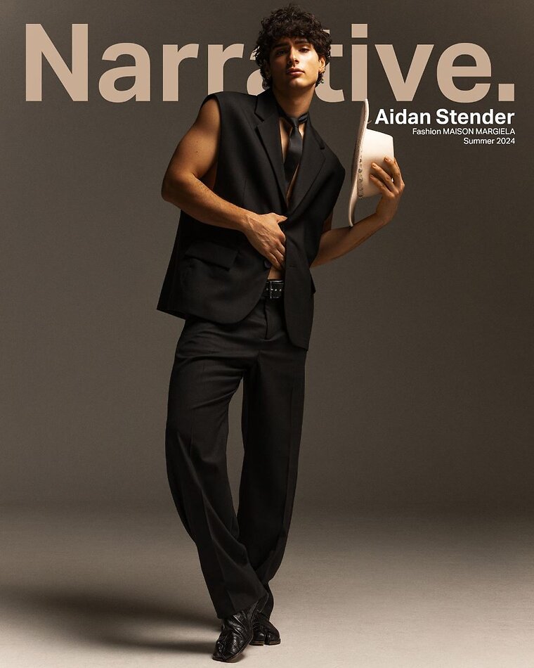 Aidan Stender - fashion model portfolio photo 18