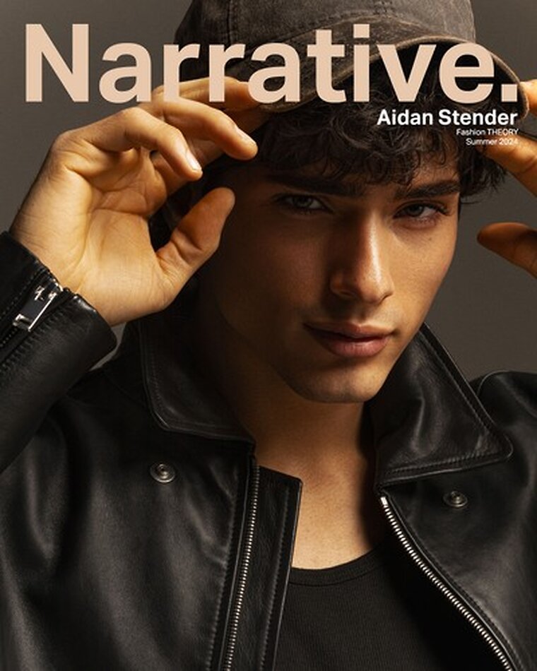 Aidan Stender - fashion model portfolio photo 17
