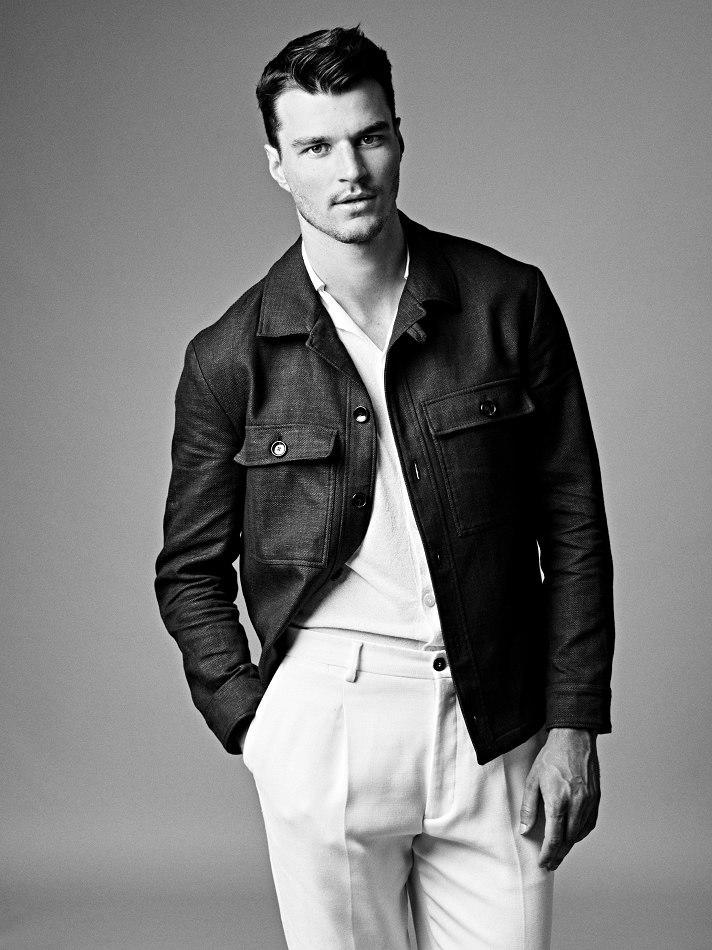 Arran Sly - fashion model portfolio photo 2
