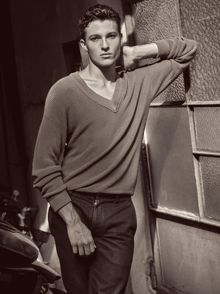 Luca Cobelli - fashion model portfolio photo 17