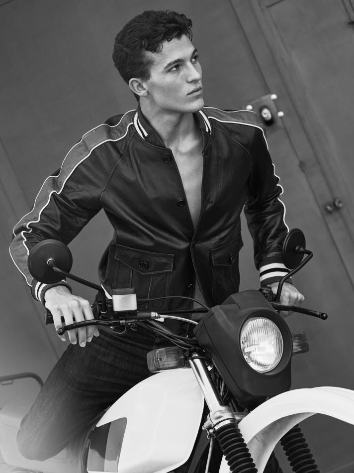 Luca Cobelli - fashion model portfolio photo 16