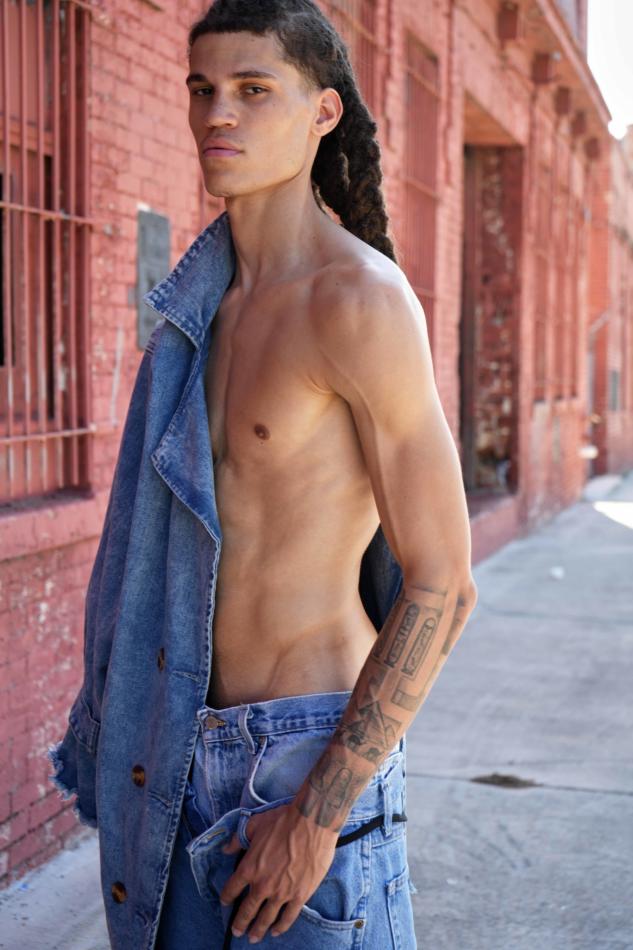 Corey Thomas - fashion model portfolio photo 8