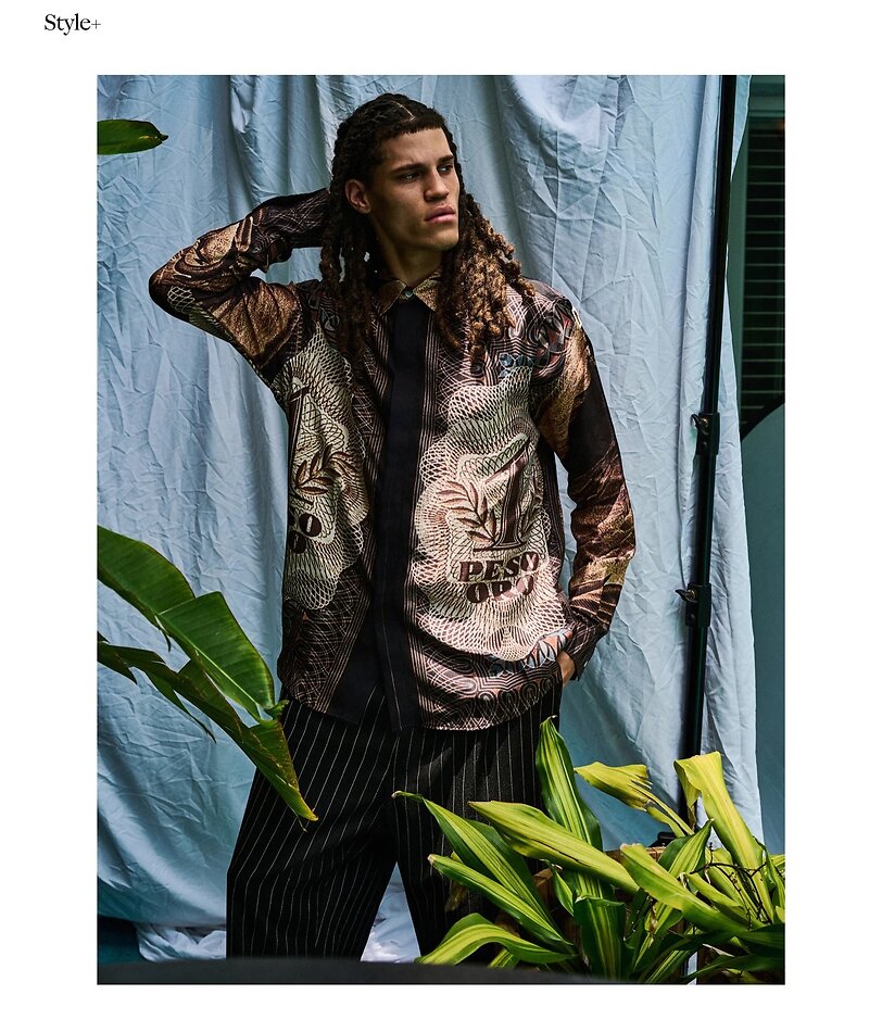 Corey Thomas - fashion model portfolio photo 2