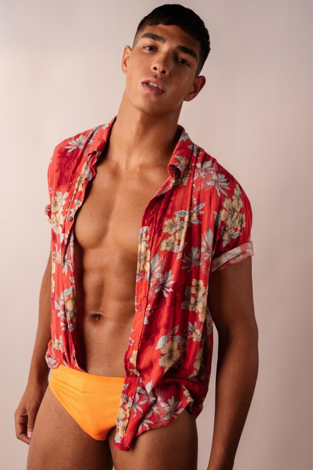 Gabriel Alencar - fashion model portfolio photo 4