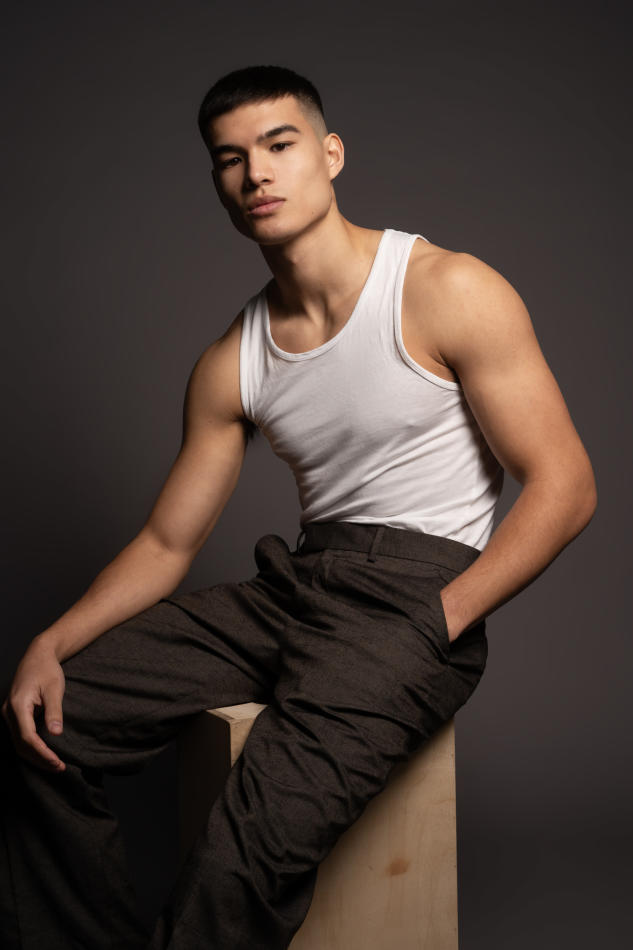 Isaac Frimston - fashion model portfolio photo 37