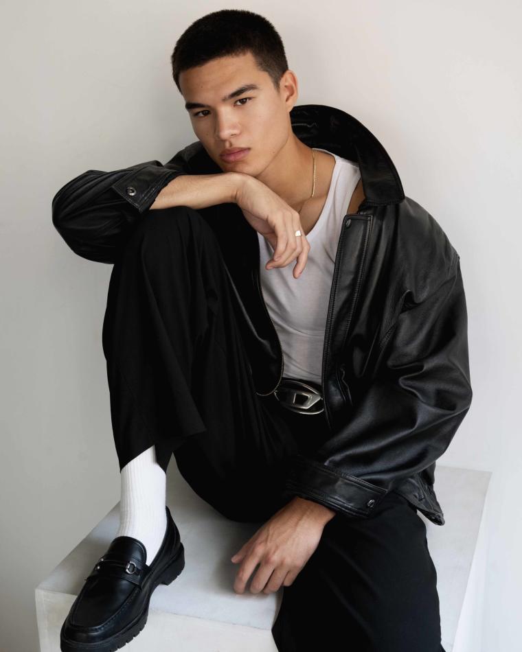 Isaac Frimston - fashion model portfolio photo 13
