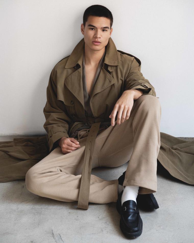 Isaac Frimston - fashion model portfolio photo 15