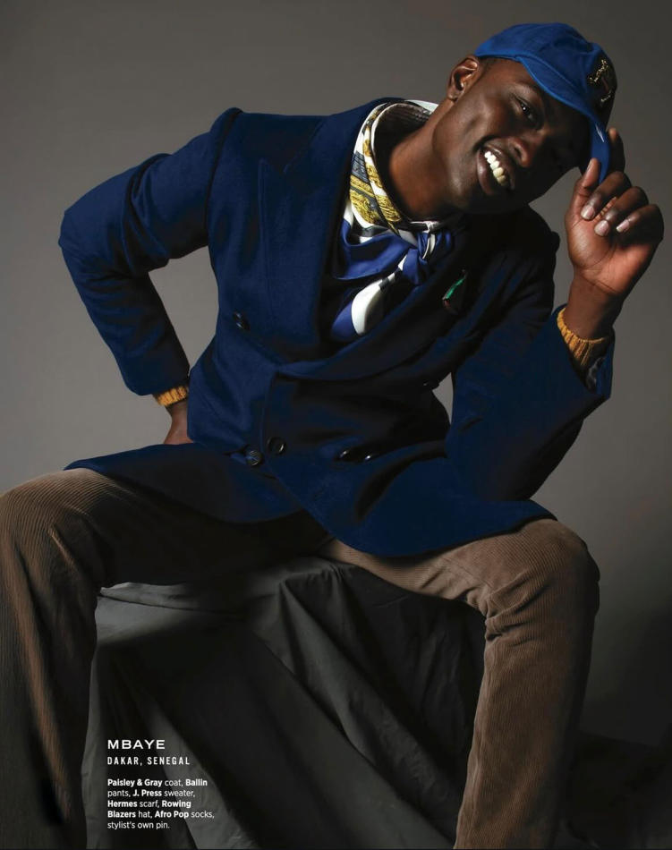 Mbaye Samb - fashion model portfolio photo 10