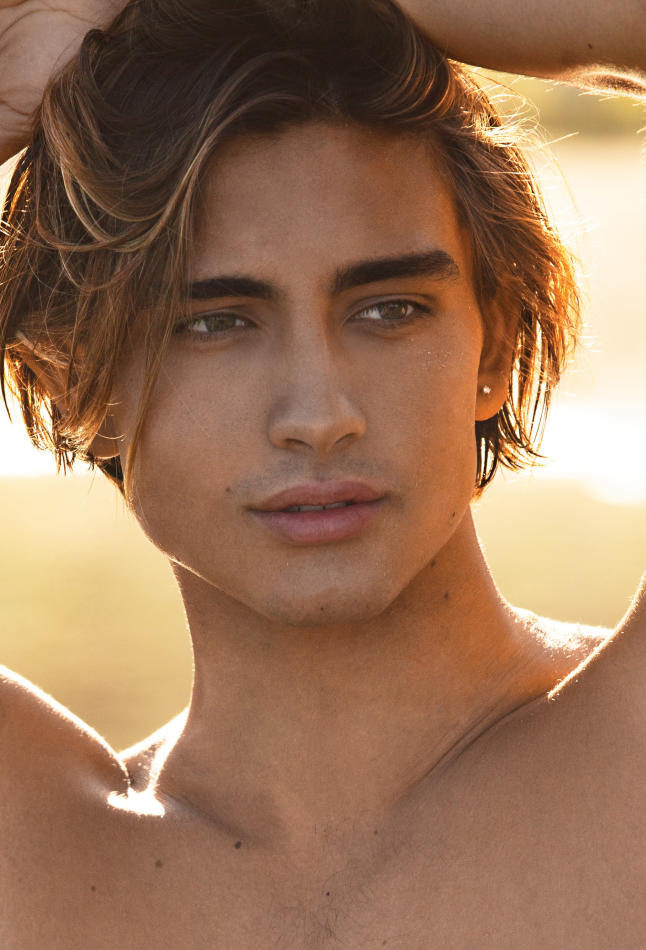 Lee Anderson - fashion model portfolio photo 1