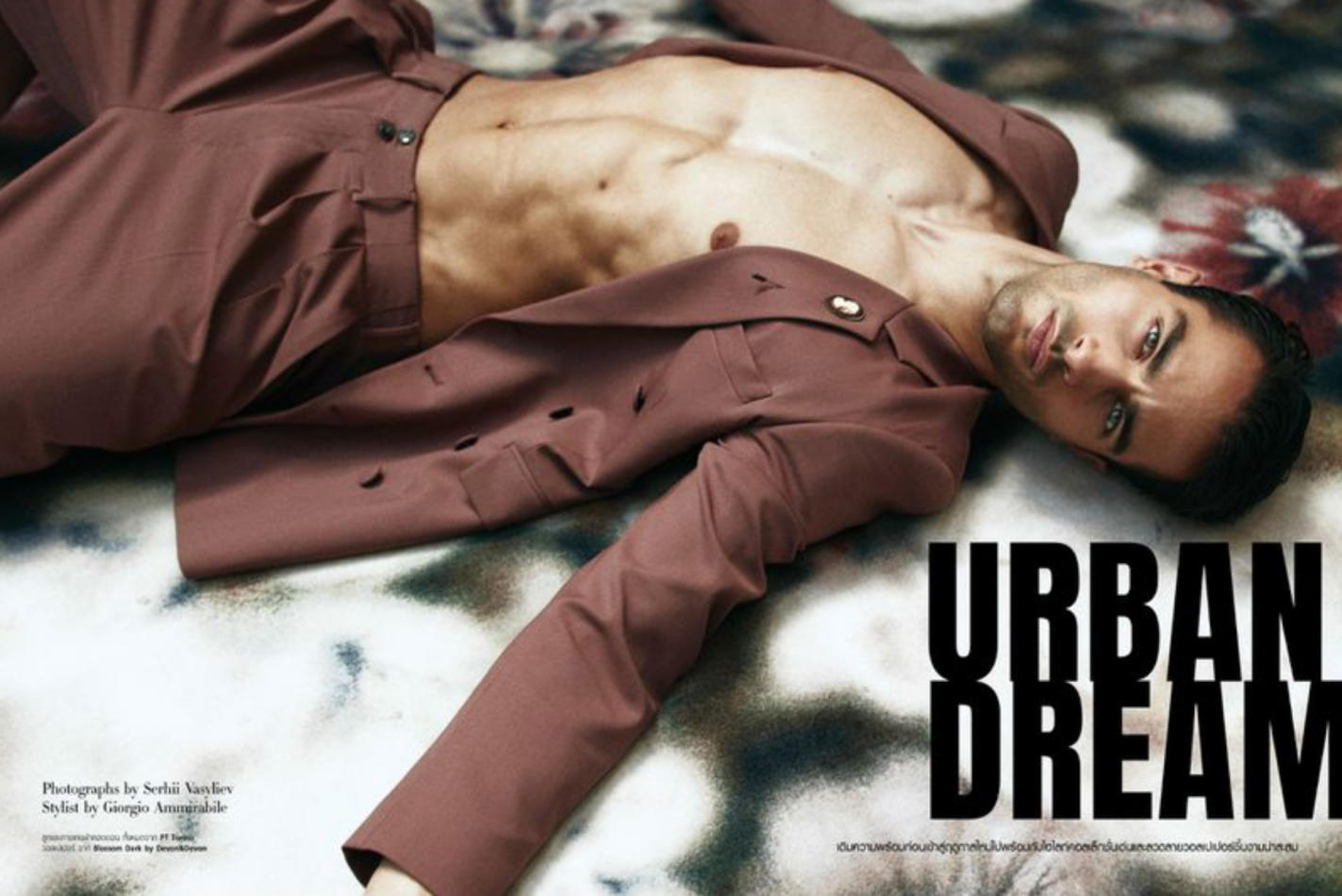 Aleksandar Rusić - fashion model portfolio photo 13