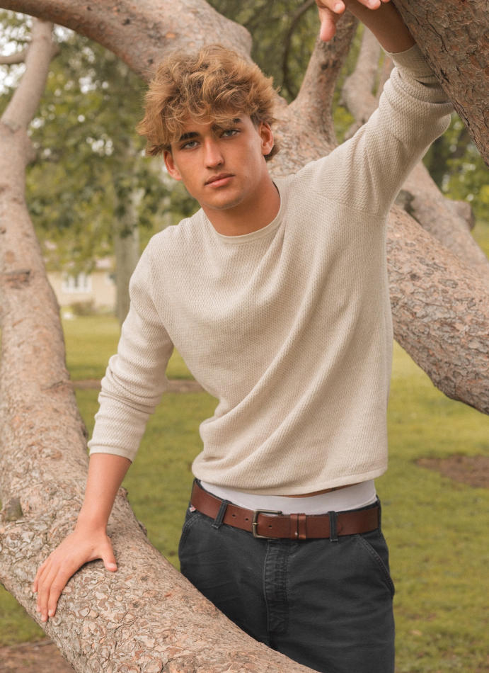 Christoph Bach - fashion model portfolio photo 4