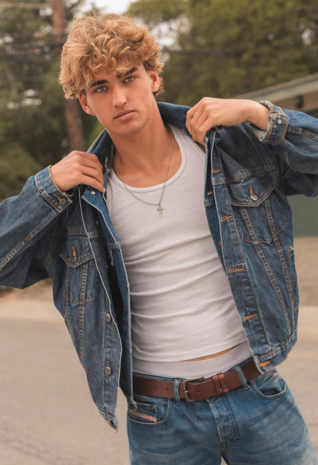 Christoph Bach - fashion model portfolio photo 3