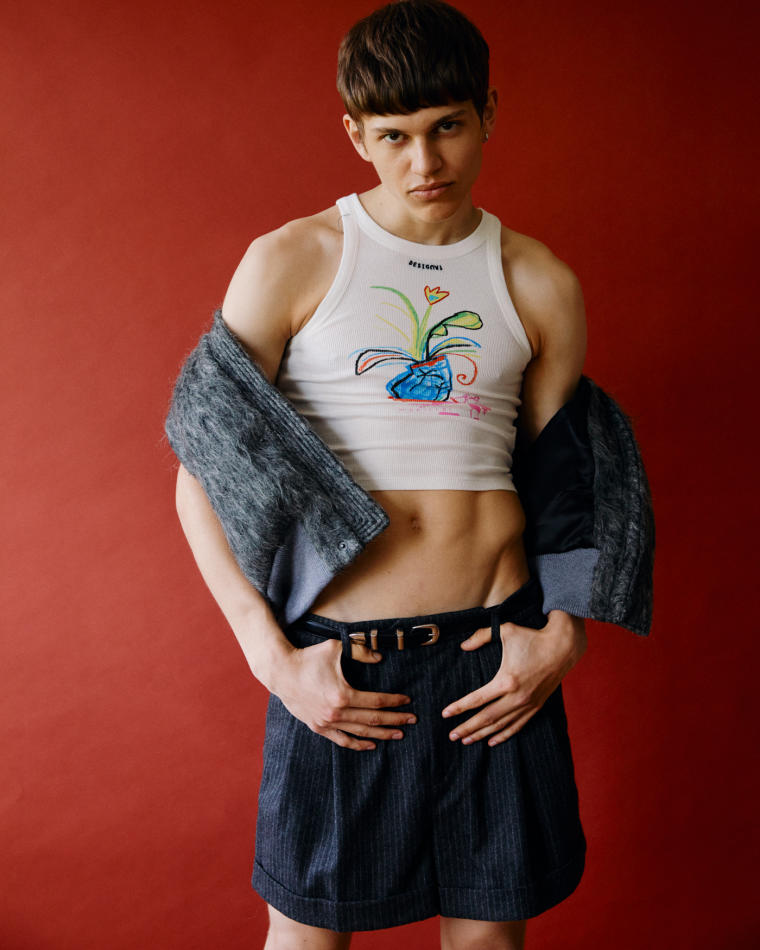 Fynn Löffler - fashion model portfolio photo 14