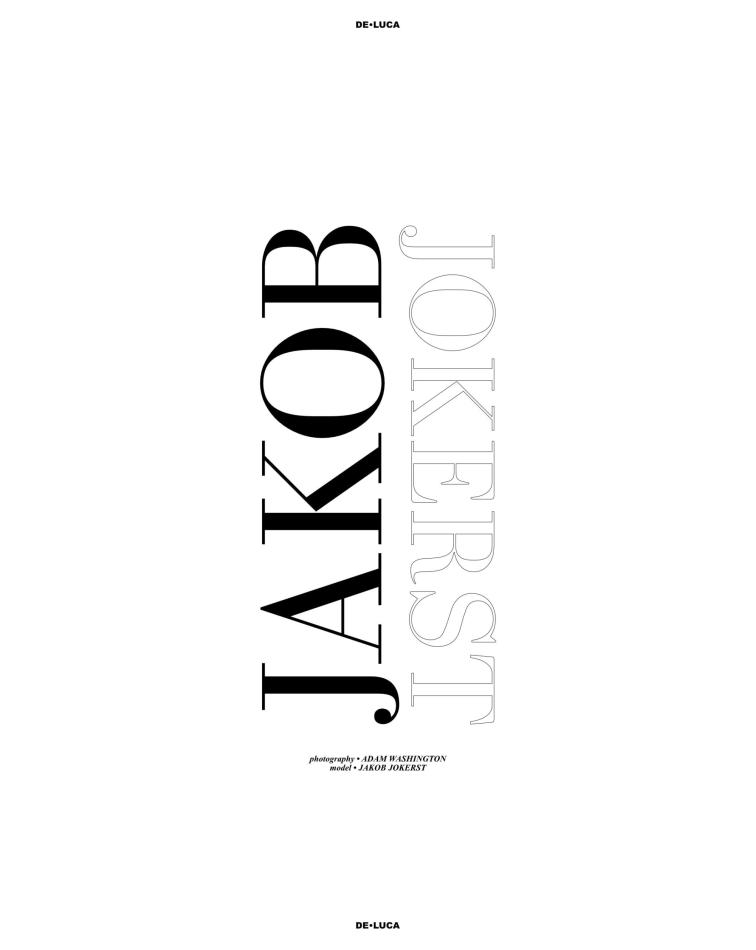 Jakob Jokerst - fashion model portfolio photo 2