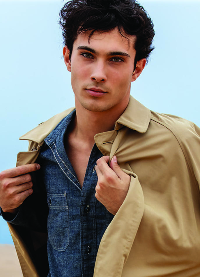 Leandro Andorno - fashion model portfolio photo 1