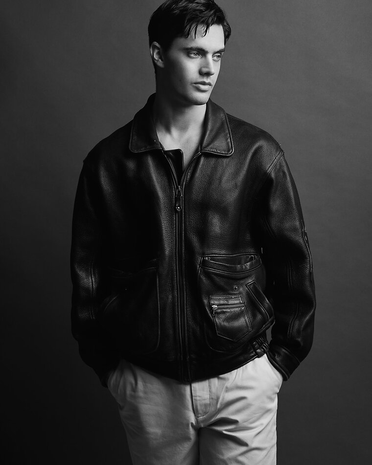 Edward Bayer - fashion model portfolio photo 2