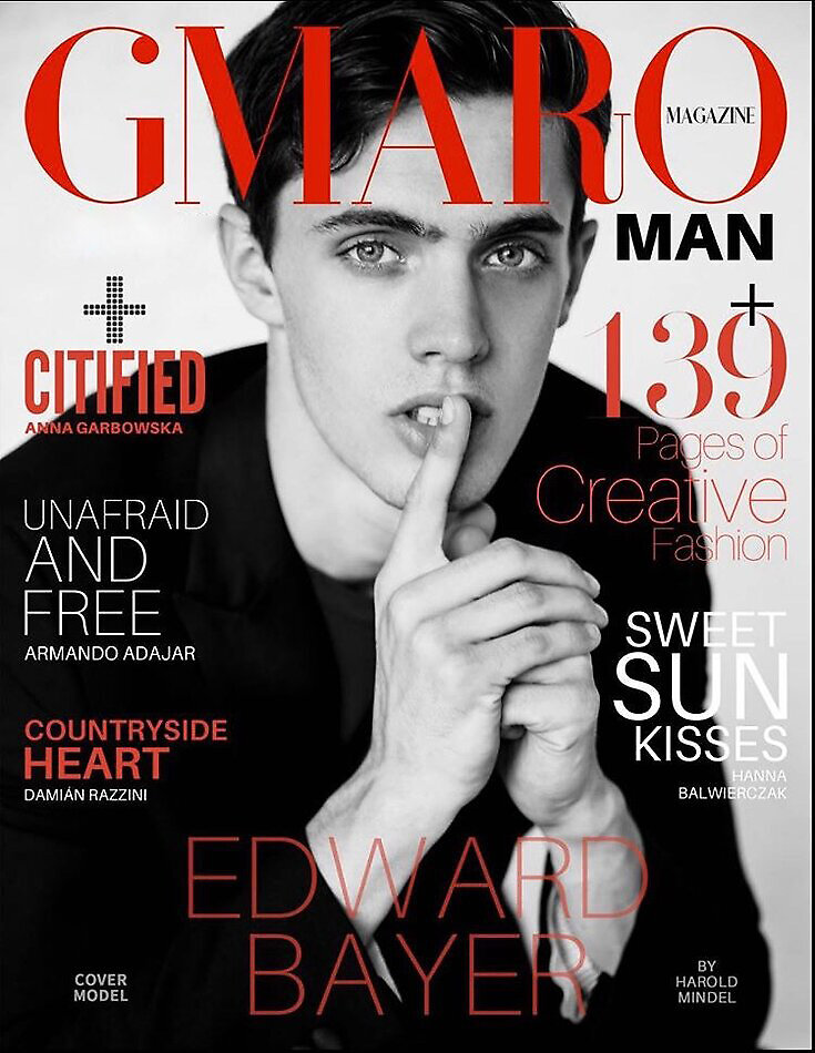 Edward Bayer - fashion model portfolio photo 8