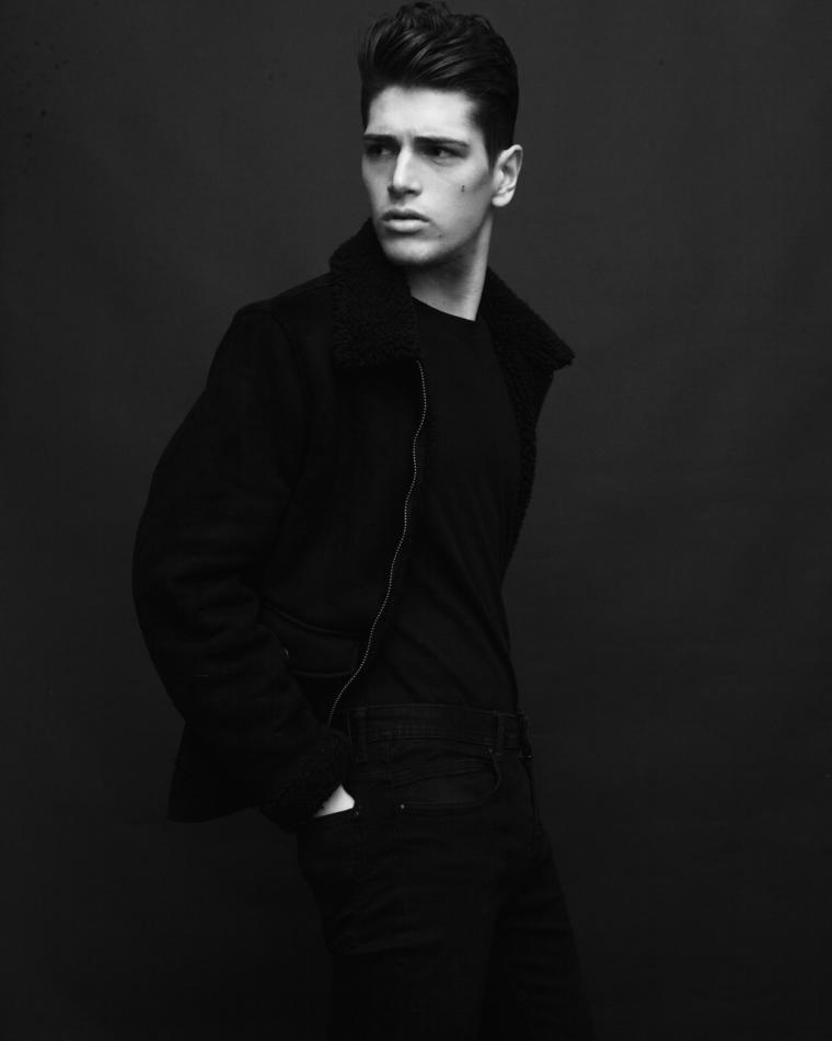 Pietro Battarra - fashion model portfolio photo 32