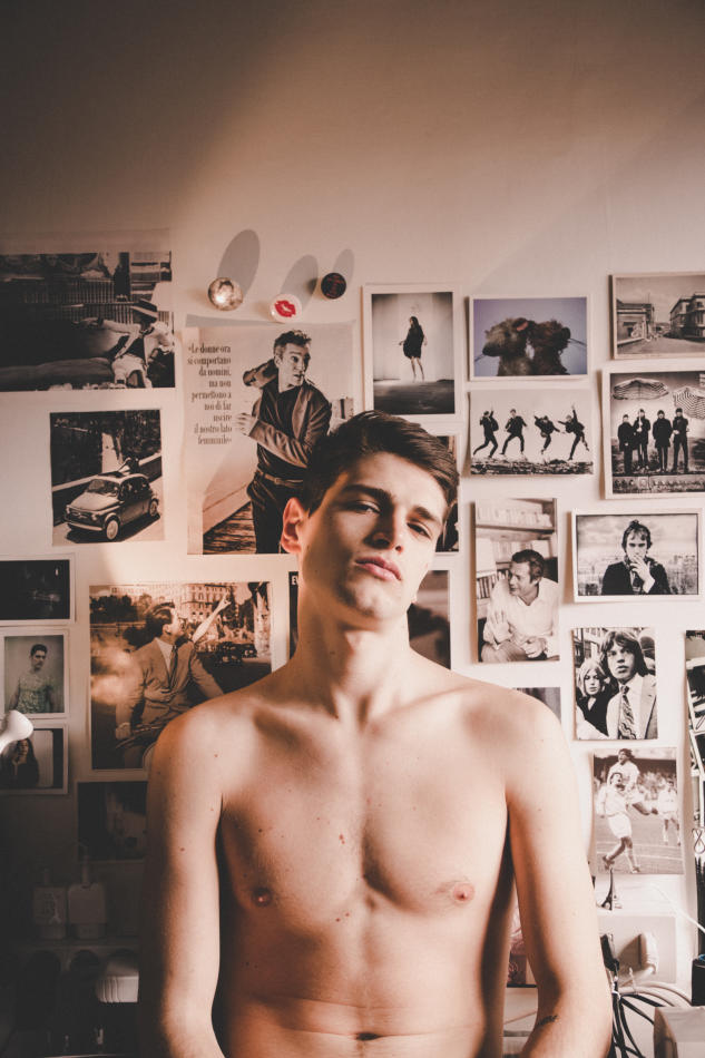 Pietro Battarra - fashion model portfolio photo 18