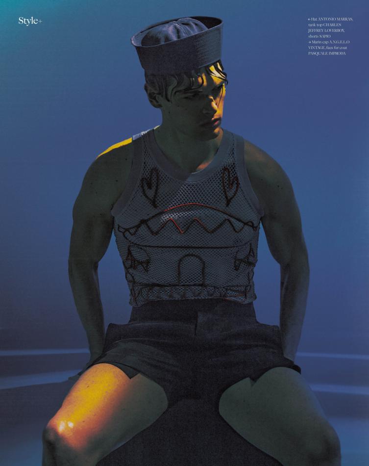 Pietro Battarra - fashion model portfolio photo 3