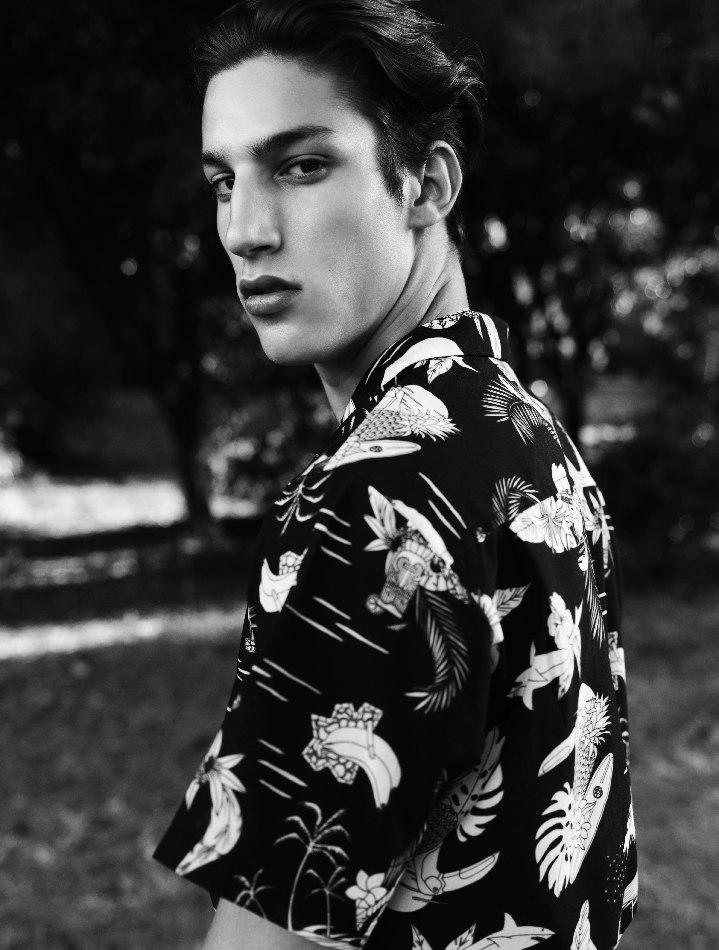 Iasonas Laios - fashion model portfolio photo 1
