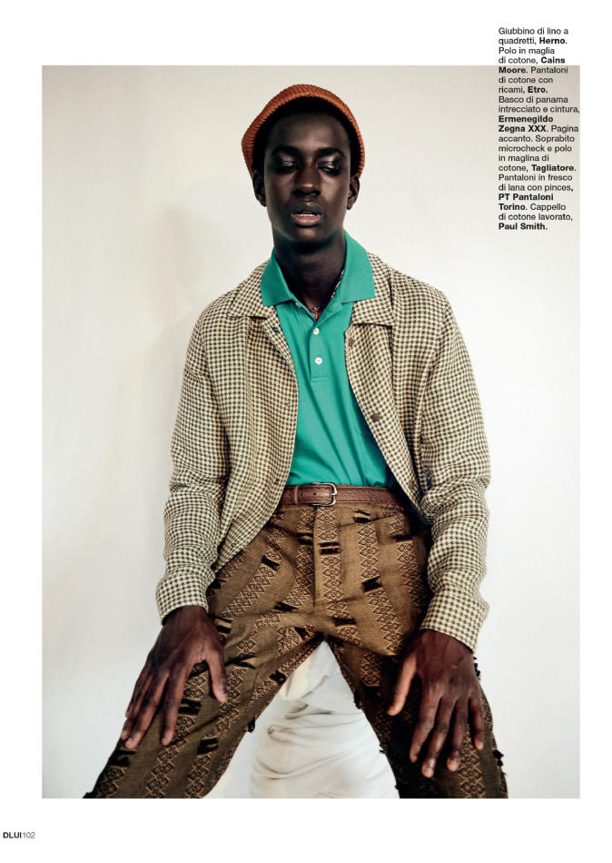 Lamine Faty - fashion model portfolio photo 36