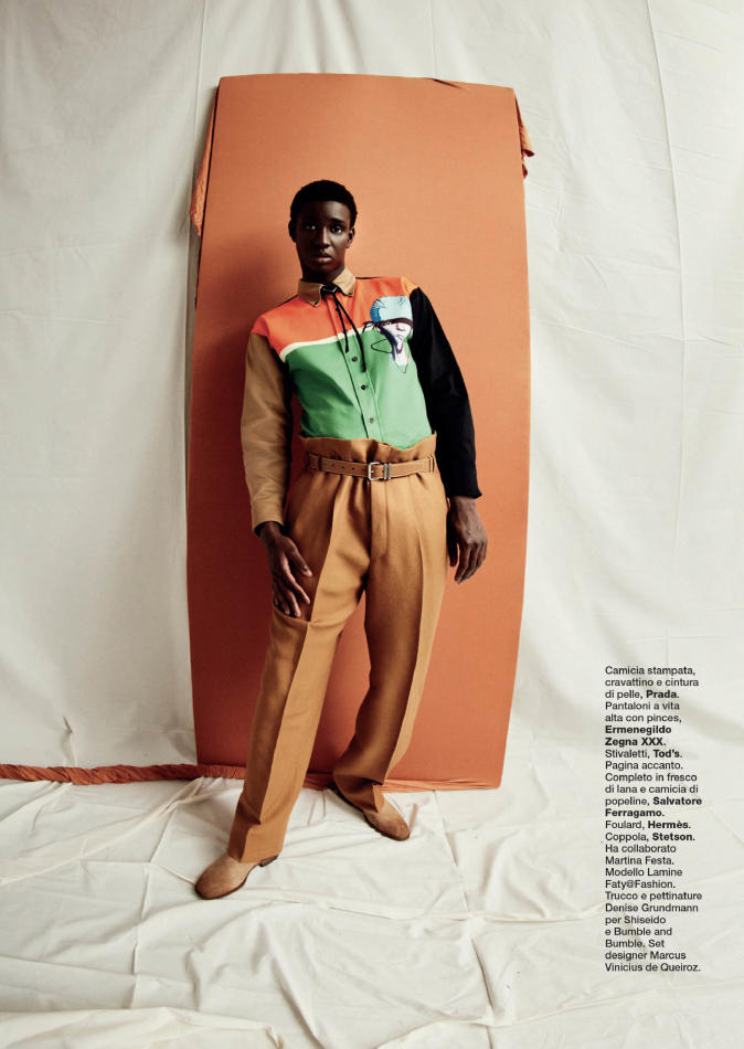 Lamine Faty - fashion model portfolio photo 28
